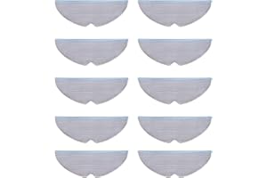 wischundweg Ersatz Wischtücher kompatibel für Xiaomi Roborock S7 maxv pro ultra plus Wischroboter, Wischmop Zubehör 10 Stück