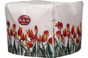 RGV Copertura per Affettatrice - Eleganza e Protezione con Motivo Tulipani - 100% Made in Italy