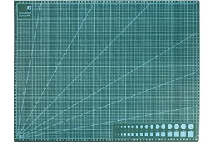 NAVOYS A2 Cutting Mat 60cm x 45cm - Crafting Board Mat, Self Healing, Double Sided, for Quilting, Sewing, Scrap Booking, Fabric & Paper Craft. Flexible, Non-Slip (A2-45cm x 60cm)