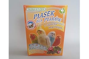 MANI-KO Anisic Bird Sand With Shell Ceramic Clay Dolomite Grit 1 KG Canary Budgie Parrot Health Care