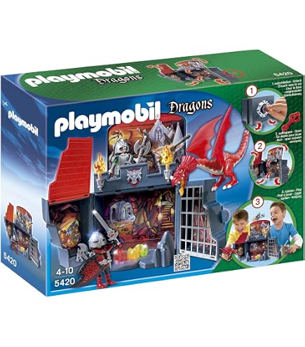 Comprar Playmobil - Gran Castillo De Los Caballeros Del León - 4865 Por