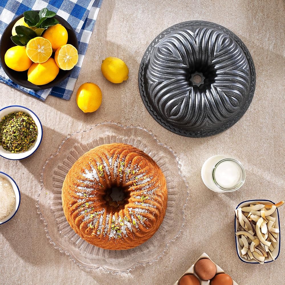 Schäfer Cakehaus Döküm Kek Kalıbı 1 Parça-Gri