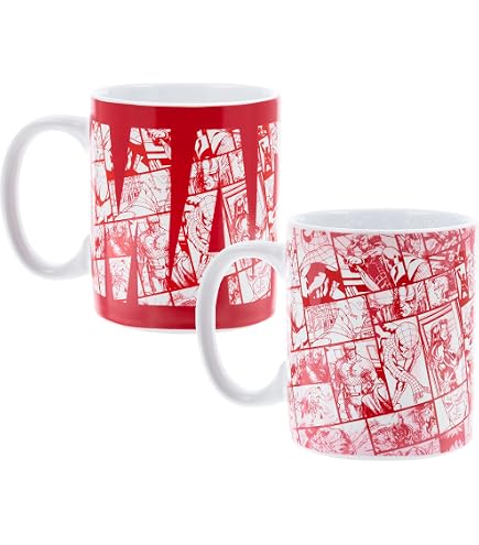 Stor Tasse à Petit-déjeuner MARVEL - Céramique 400ml - Boîte Cadeau - Sans BPA