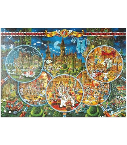 Puzzle Heye 2000 Pièces 'Protest!' Par Degano - Référence HY29820, Neuf Jamais Ouvert
