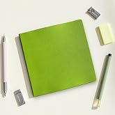 Fark Tanıtım Defter, Noktalı Not Defteri &ndash; PU Deri Not Defteri &ndash; 16,5x16,5 cm, 96 Yaprak (192 Sayfa), 90 gr Ivory Kağıt, Esne