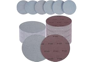 PMIQSA 25Pcs 225mm Sanding Discs 120 Grit, Ceramic Mesh Sandpaper Hook and Loop Sander Pads for Drywall Efficient Dust Removal Random Orbital Sander