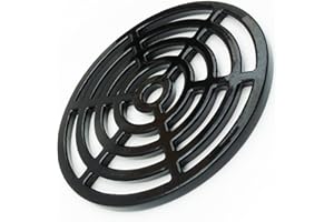 Jones & Grey - Round Cast Alloy Metal Drain Cover Gully Grid Grate (Standard 7" Inch (175mm))