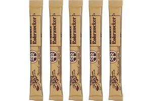 ‎BISTROZUCKER Zuckersticks FIVE O´CLOCK 500 Sticks befüllt mit 4g braunem ROHRZUCKER