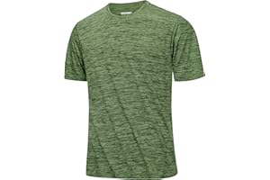 MAGCOMSEN Men's T-Shirts Shorts Sleeve Quick Dry Running Tops Lightweight Gym T-Shirts Summer Hiking Shirt for Men