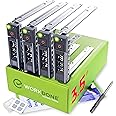 WorkDone 3.5" Hard Drive Caddy Tray For Dell PowerEdge Servers – Includes 2.5" Adapter, Screws & Labels