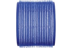 Efalock Bigoudis, bleu foncé, 1er Pack (1 x 6 pièces).