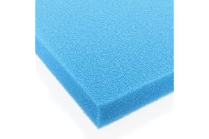 Pondlife Filterschaum blau 50x50x5 cm PPI 30 fein, Filtermatte Teich und Aquarium, zuschneidbar, zur optimalen Verwendung als Filtermedium in Teichfiltern