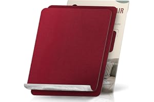 OAZ Adesivo in tessuto Patch, 23x28 cm 2 pièces Adesivo in tessuto di tela, adesivo in tela impermeabile Patch per divano, tenda, mobili, sedile dell'auto, sedia a sdraio, Rosso vino