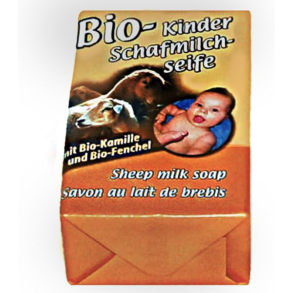 Saling Schafmilchseife Mit Bio-Honig – 100g, Besonders Mild Für Empfindliche Haut