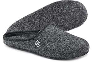 ESTRO Kapcie Filcowe Męskie Pantofle Damskie Filcowe Męskie Kapcie z Filcu Filcowe Pantofle dla Kobiet Pantofle Męskie z Filcową Podeszwą FELT