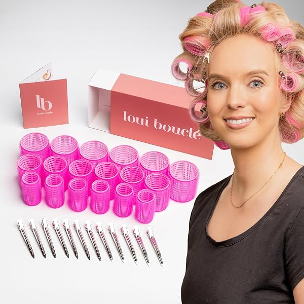 300 Stück Kaltwellen-Lockenwickler Set – 5 Größen, Hitzefrei, Für Alle Haartypen, Mit Bändern