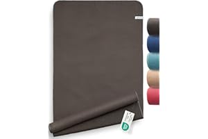 Fit-Flip Toalla Antideslizante Yoga con Tacos de Silicona - Cubierta higiénica para esterillas - Toalla de Yoga de Microfibra de Secado rápido para Deporte y Fitness - Toallas de Pilates