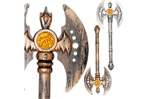 Toyland® 41cm (16") Realistic Metallic Battle War Axe Toy -Thor & Viking Role Play Costume Accessories - Pretend Play - 1 Chosen At Random