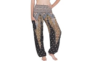 CHAINUPON Harem Trousers Women Boho Loose Yoga Pants Casual Bohemian Hippie Lounge Elephant Pyjamas Bottoms