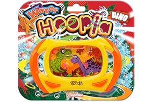 Water Hoopla - Dinozaur od Deluxebase. Jurassic Retro Water Handheld Game. Ręczna gra zręcznościowa dla dzieci i dorosłych
