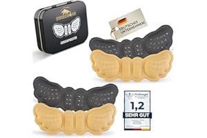 ‎SWISSBEAR SWISSBEAR Fersenpolster mit Memory Schaum 4er Set: Ultimativer Komfort & Schutz - Fersenpolster für zu große Schuhe - Fersenschutz für Schuhe, hautfreundliche Fersenpolster, Rutschfest