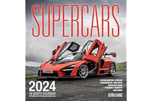 Supercars 2024: 16-Month Calendar - September 2023 through December 2024