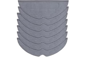 CHAIN PEAK 7 Stück Dual Sonic Wischtuch kompatibel mit Roborock S8 Pro Ultra Roboterstaubsauger, doppelte VibraRise Wischpads, Ersatz-Mikrofaser-VibraRise 2.0-Tücher, waschbar und wiederverwendbar