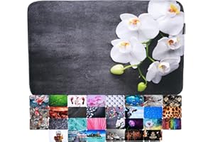 ‎SANILO Sanilo Badteppich, viele schöne Badematten zur Auswahl, Badvorleger sehr weich und rutschfest, waschbar und schnelltrocknend (Pretty, 50 x 80 cm)