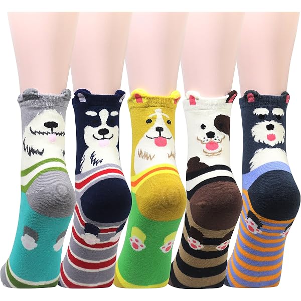 Promo Les 5 Paires De Chaussettes Fantaisie chez Stokomani