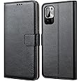 Peakally Cover per Xiaomi Redmi Note 10 5G / Poco M3 PRO 5G, Cover Libro in Pelle PU Premium, Custodia Portafoglio con Funzio