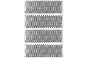 DARKGUARD Riflettore Rettangolari Autoadesivo Blanco per Rimorchio, Catarifrangente Rettangolare Blanco per Auto Rimorchio Caravan E-Mark, 85x30x10mm（Blanco-Rettangolari-Autoadesivo-4Pezzi）