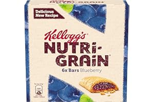 Kellogg's Nutri-Grain Blueberry Cereal Bars 6X37g 222g