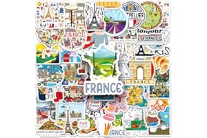 TARIFA UNITED Autocollant France stickers scrapbooking drapeau Francais gommettes autocollantes autocollant velo stickers voyage stickers ordinateur lot stickers sticker drapeau France adhesif France autocollant