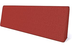 ‎PILLOWS24 Pillows24 Palettenkissen Palettenauflage Polster für Europaletten Hochwertige Palettenpolster Palettensofa Indoor & Outdoor (Seitenkissen 60x40x20/10, Rot)