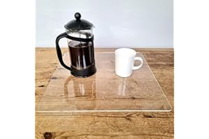 Rectangular Worktop Saver, ServeWell, Clear - Medium, 3mm Acrylic