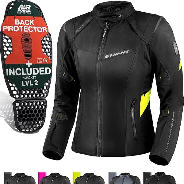 DEGEND Travel Lady Motorjack voor dames, met beschermers, schouders en ellebogen, met uitneembare wintervoering, gehomologeerd, zwart, S