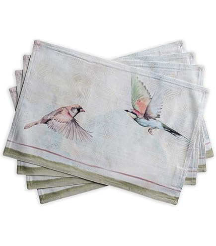 Lot De 2 Sets Table Coton HÉLIOS