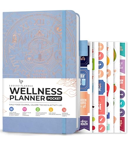 Clever Fox Food Journal Premium – Diario Alimentare Per Pasti, Calorie E Macro, Monitoraggio Dieta E Perdita Di Peso, Formato A5, 4 Mesi, Con Adesivi E Metro