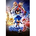 Sonic 3 2024 Movie Poster A5 A4 A3 A2 A1 Maxi Print Bedroom Home Decor Room Cinema Film Gift 2930 (A4-21 x 29.7cm)