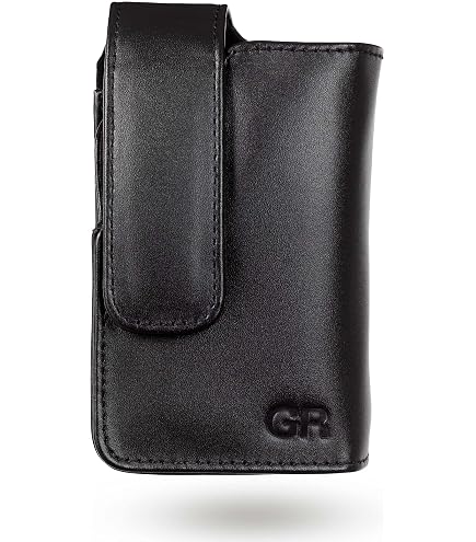 RICOH GC-12 Étui Souple En Cuir Véritable Pour GR III Et GR IIIx - Noir - Protection Et Transport Dans Un Sac