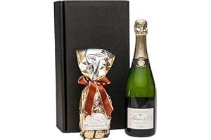 FABELHAFTE GESCHENKE Geschenkset Champagner mit feinsten Schokoladentrüffeln
