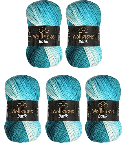 Rico Creativ Wool Dégradé Gomitolo Lana 200g | 70% Poliacrilico 30% Lana | 800 Metri | Colore Rosso Sfumato