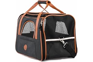 Hund ist KÖNIG® Bolsa para Perros para gatos de hasta 7 kg, Resistente y Estable | Bolsa de Transporte para Perros Bolsa de Transporte para gatos – Plegable y fácil de Guardar