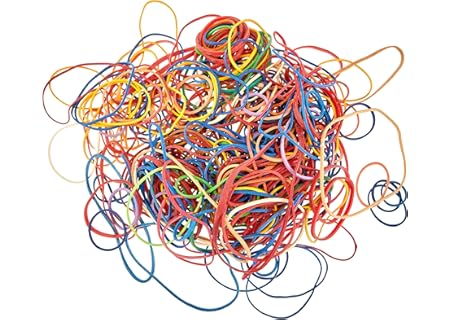 APLI 16266 – blandade elastiska band i 100 g väska - Amazon Deal & Rabatt