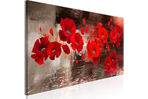 murando Quadro Fiori Papavero 1 pezzo Stampa su tela in TNT XXL Immagini moderni Murale Fotografia Grafica Decorazione da parete come dipinto
