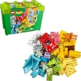 LEGO DUPLO Classic L&uuml;ks Yapım Par&ccedil;ası Kutusu 10914-18 Ay ve &Uuml;zeri &Ccedil;ocuklar i&ccedil;in Gelişimi Destekleyen Yaratıcı Oyuncak Yapım S