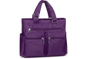 VOLGANIK ROCK Laptop Bag Large Tote Bags 15.6" Waterproof Shoulder Bag for Work School Business Handbag