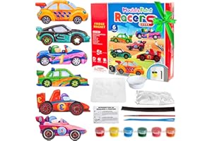 KOKOBOX Kit Manualidades Niños Figuras Para Pintar Niños Kit Pintura Niños Imán De Nevera De Yeso Juegos Niños 3 4 5 6 7 8 Años Juguetes Niños Juegos Educativos Niños Regalo Cumpleaños Niño Niña
