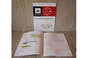 EIL BULLDOG VERSAND IHC Betriebsanleitung Bedienungsanleitung Traktor 743 745S 844S