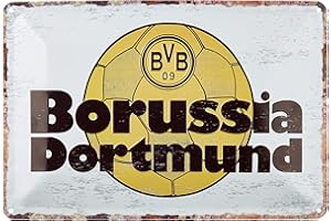 ‎DORTMUND Borussia Dortmund BVB-Blechschild Retro